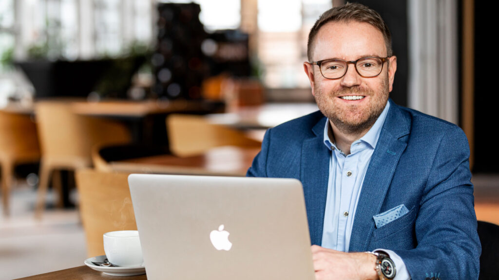 Christian Roth spricht über Freude und Motivation im Job. (Die Bildrechte liegen bei dem Verfasser der Mitteilung.)