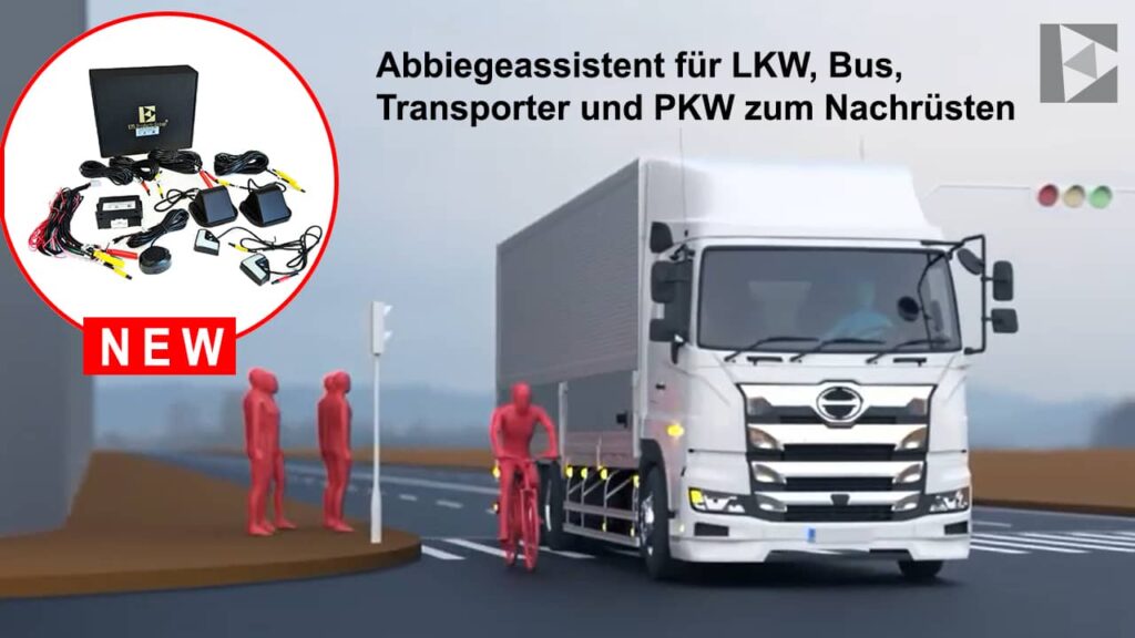 Abbiegeassistent für LKW