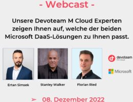 AVD vs. Windows 365 - Mit Devoteam M Cloud den richtigen Cloud-Desktop für jeden Use Case (Bildquelle: @ Devoteam)