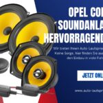 Opel Corsa C Soundanlage mit hervorragendem Klang (Die Bildrechte liegen bei dem Verfasser der Mitteilung.)