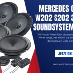 Mercedes C-Klasse W202 S202 345 Watt Soundsystem Upgrade (Die Bildrechte liegen bei dem Verfasser der Mitteilung.)