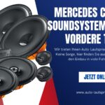 Mercedes CLK W209 Soundsystem Upgrade vordere Türen (Die Bildrechte liegen bei dem Verfasser der Mitteilung.)