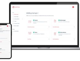 Das GAPTEQ Portal - jetzt im neuen Look & Feel (© GAPTEQ GmbH)