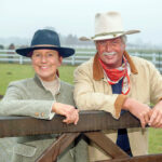 Annette u. André Engelhardt auf der Ballermann Ranch in Niedersachsen (Die Bildrechte liegen bei dem Verfasser der Mitteilung.)