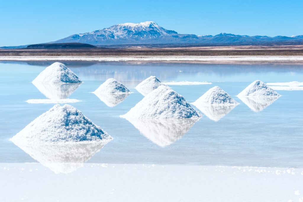 Lithium-Salar in Südamerika; Quelle: Depositphotos