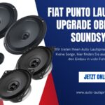 Fiat Punto Lautsprecher Upgrade Oberklasse Soundsystem (Die Bildrechte liegen bei dem Verfasser der Mitteilung.)