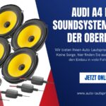 Audi A4 B6 B7 Soundsystem Upgrade der Oberklasse (Die Bildrechte liegen bei dem Verfasser der Mitteilung.)