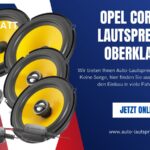 Opel Corsa D Lautsprecher nachrüsten mit Oberklasse (Die Bildrechte liegen bei dem Verfasser der Mitteilung.)