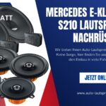 Mercedes E-Klasse W210 S210 Lautsprecher nachrüsten (Die Bildrechte liegen bei dem Verfasser der Mitteilung.)