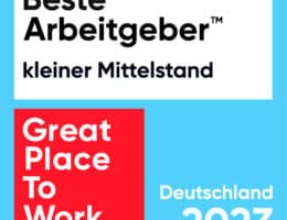 Platz 2 im Wettbewerb „Beste Arbeitgeber im kleinen Mittelstand 2023“ für Nürnberger Agentur