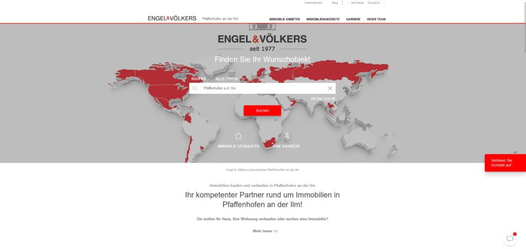 Engel & Völkers Immobilienmakler in Pfaffenhofen an der Ilm