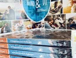 Neues XL Format des Hundebuches von Ralf W. Stolt:„Deine Hunde Bucket List - 50 DogAdventures & Challenges“