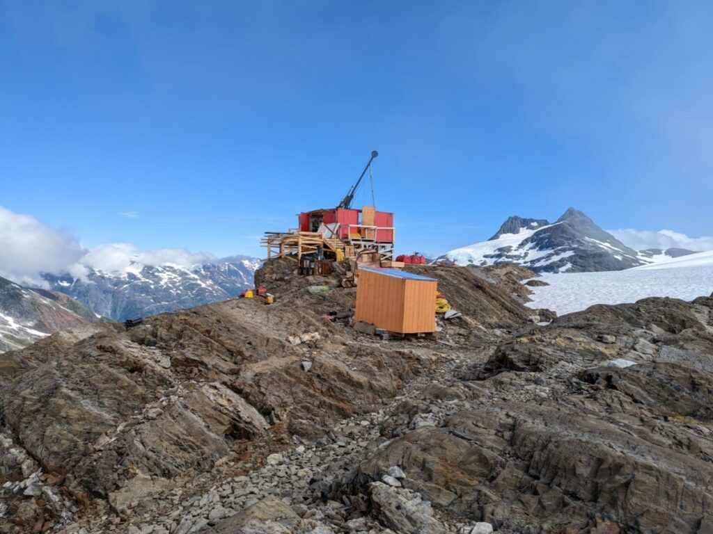 Bohrung auf dem Goldprojekt Golddigger; Foto: Goliath Resources