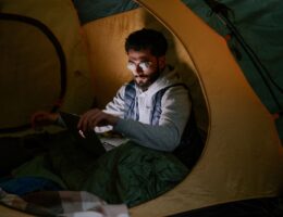 Flexibles Arbeiten von jedem Ort aus - dank starker Internetverbindung auf dem Campingplatz (c) Eventnet