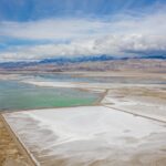 Solebecken zur Gewinnung von Lithium; Quelle: Depositphotos