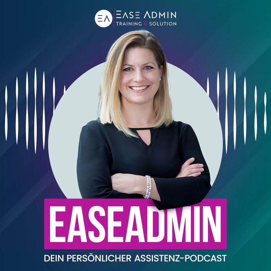 Das Cover von "EaseAdmin Podcast - Dein persönlicher Assistenz-Podcast". (© )