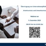 Webinar | Übertragung Unternehmerpflichten (© DR. Hartmut Frenzel)