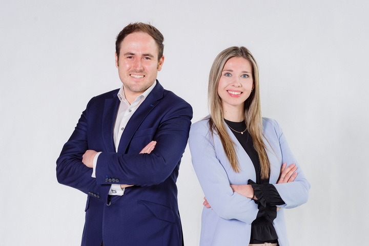 CEO Alexander Roth und COO Anna Matzenberger (Bildquelle: Leonardo Ramirez)