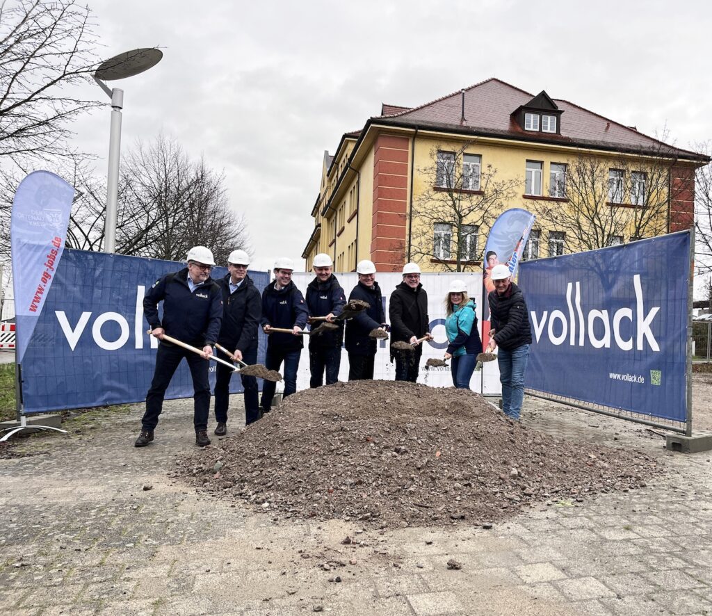 Spatenstich für das neue Landratsamtsgebäude in Kehl (Bildquelle: Vollack Gruppe)