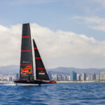 AC75 Training in Barcelona. (Bildquelle: @Samo Vidic/Alinghi Red Bull Racing)