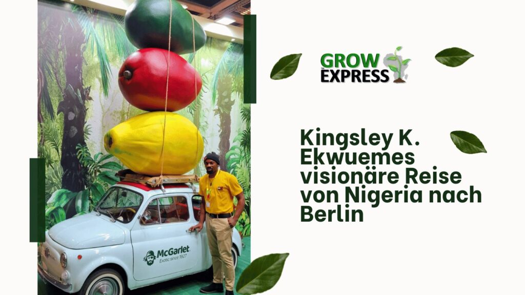 GrowExpress - Kingsley in Berlin (Die Bildrechte liegen bei dem Verfasser der Mitteilung.)
