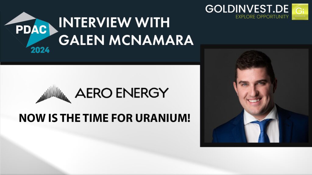 Aero Energy-CEO Galen McNamara im Goldinvest-Interview; Quelle Goldinvest Consulting GmbH