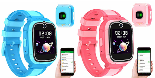 TrackerID 4G-GPS-Kinder-Smartwatch PW-150.kids (Die Bildrechte liegen bei dem Verfasser der Mitteilung.)