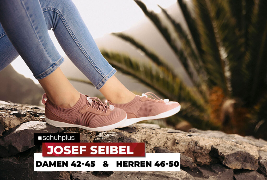 XL-Schuhe von Josef Seibel bei schuhplus: Schuhmode trifft auf Qualität und Verantwortung (Die Bildrechte liegen bei dem Verfasser der Mitteilung.)