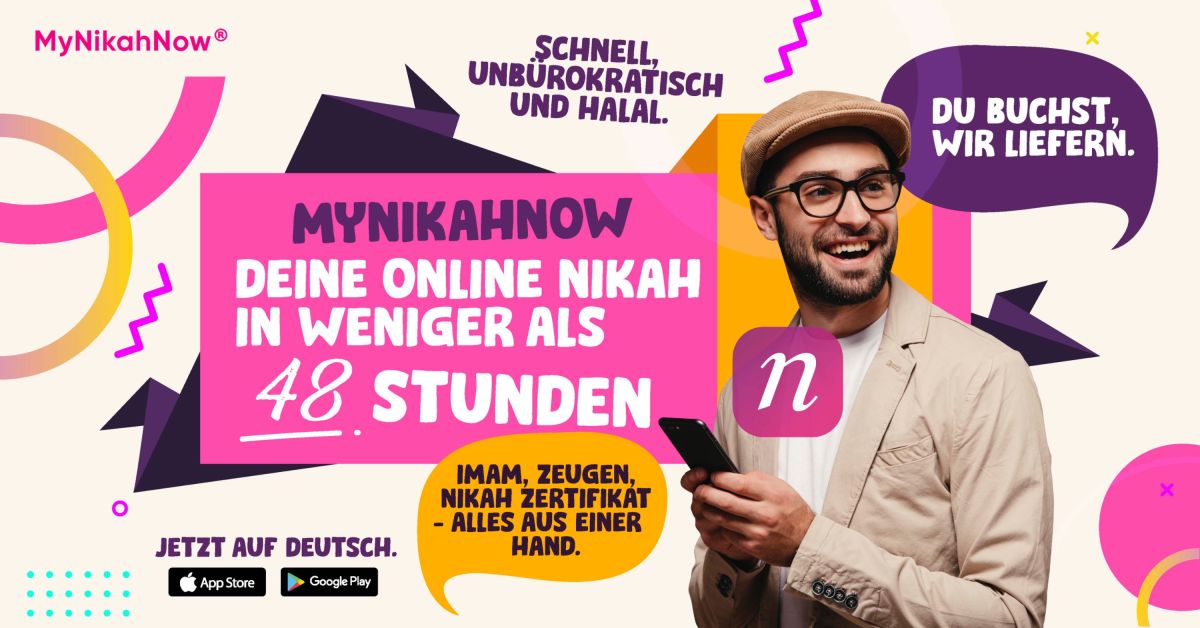 MyNikahNow jetzt auch auf Deutsch (© MyNikahNow Ltd. )