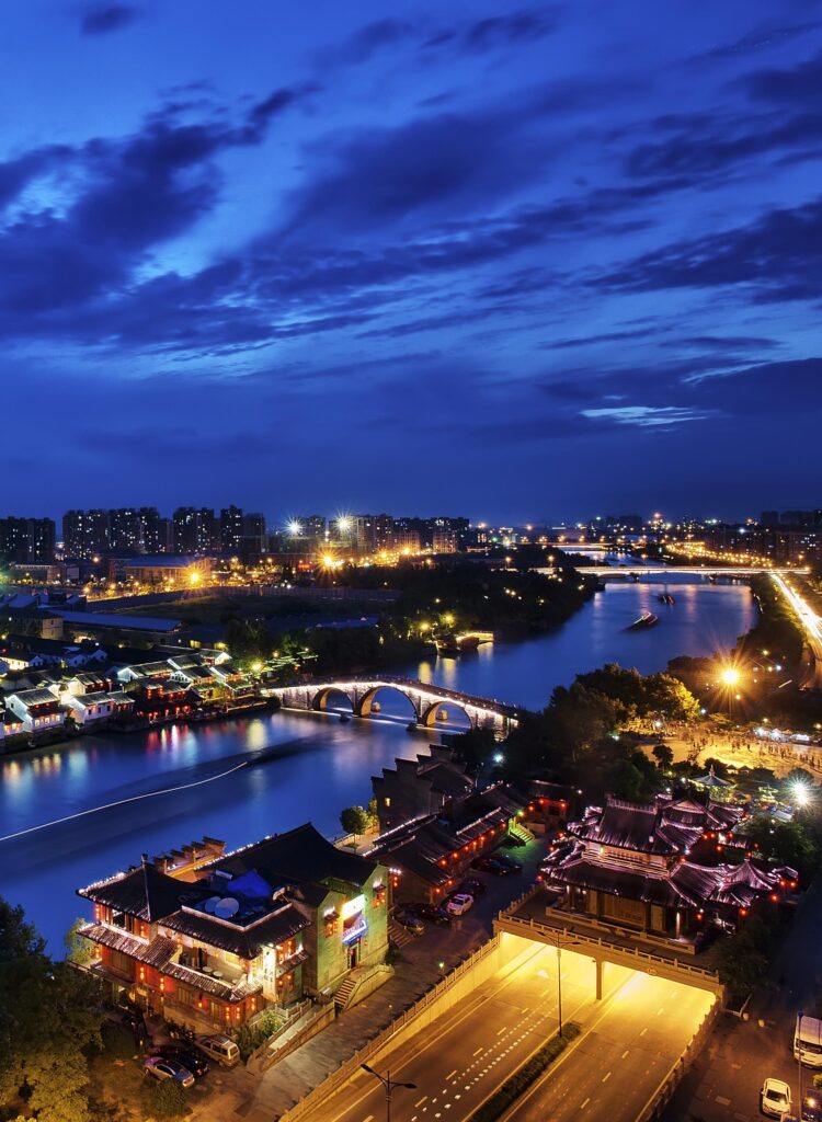 Zhejiang Kaiserkanal Gongchen Brücke - Copyright FVA China