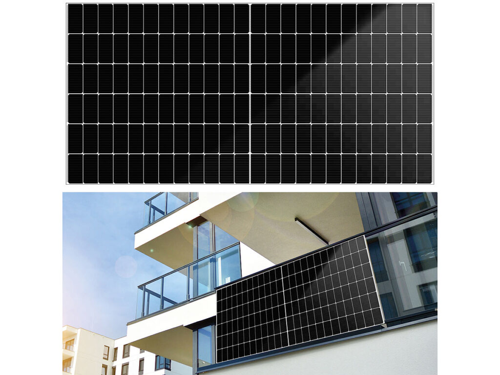 DAH Solar Monokristallines Solarmodul mit NTopCon-Halbzellen