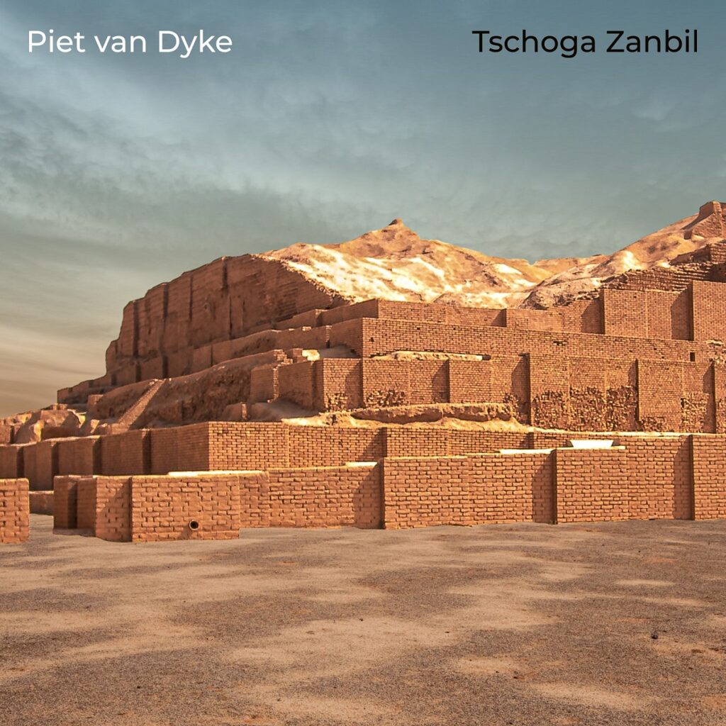 Das neue Album „TSCHOGA ZANBIL“ von Piet van Dyke (Die Bildrechte liegen bei dem Verfasser der Mitteilung.)