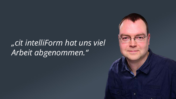 Michael Weiß (Deutsche Bläserjugend) über cit intelliForm (Die Bildrechte liegen bei dem Verfasser der Mitteilung.)