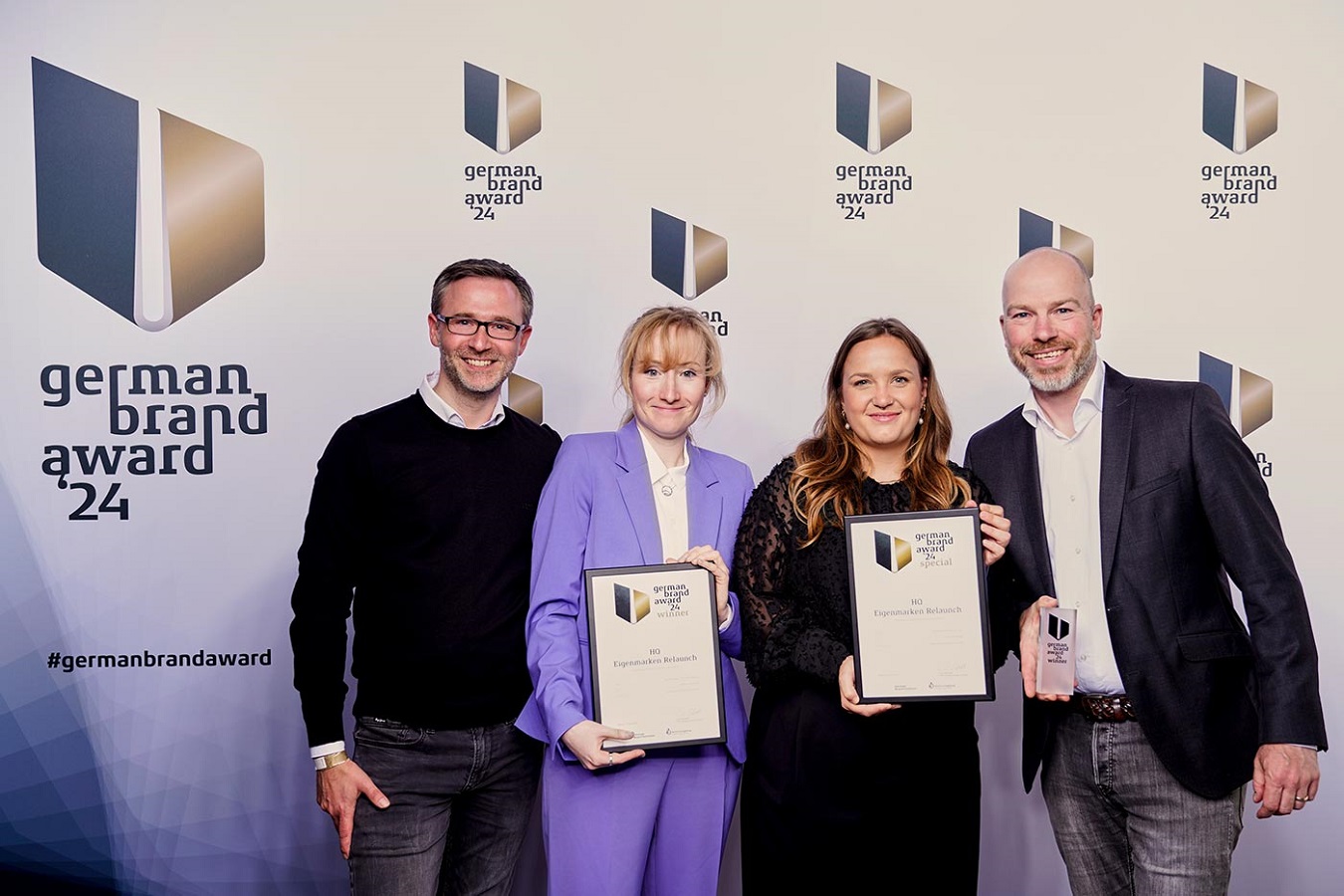 German Brand Awards 2024: credia communications GmbH und HolzLand GmbH (Bildquelle: GRAND VISIONS)