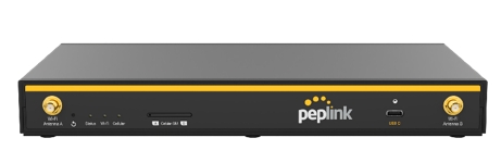 Der Router B One Plus von Peplink (Die Bildrechte liegen bei dem Verfasser der Mitteilung.)