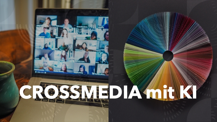 Neues Webinar Crossmedia mit KI (Die Bildrechte liegen bei dem Verfasser der Mitteilung.)