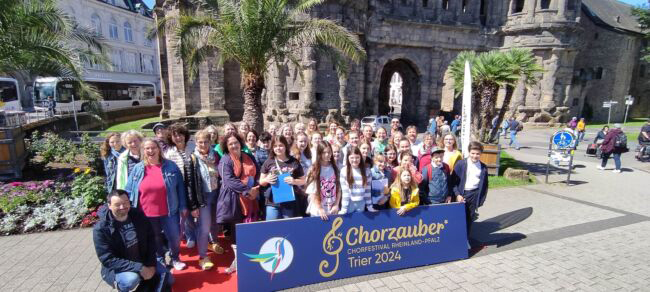 Gut gelaunte Chöre auf dem Chorzauber-Festival in Trier