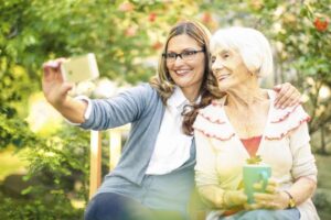 Lebensfreude durch Seniorenassistenten (Die Bildrechte liegen bei dem Verfasser der Mitteilung.)