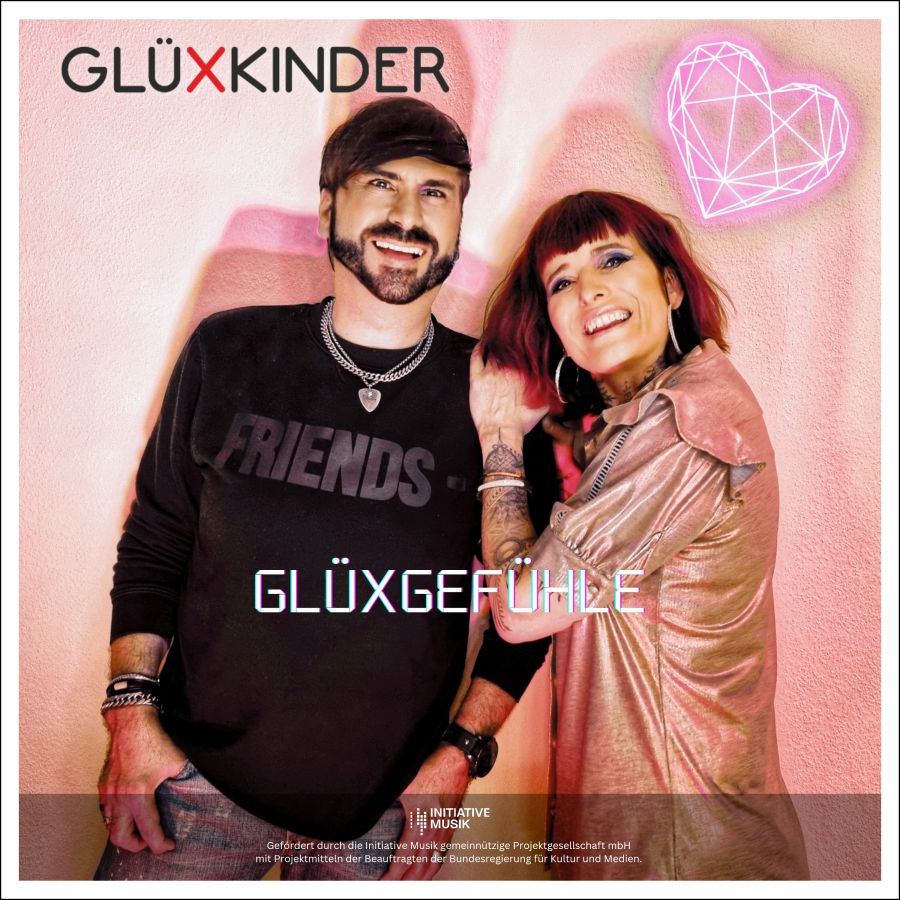 EP "GLÜXGEFÜHLE" des Deutsch-Pop Duos GLÜXKINDER (© GXK)