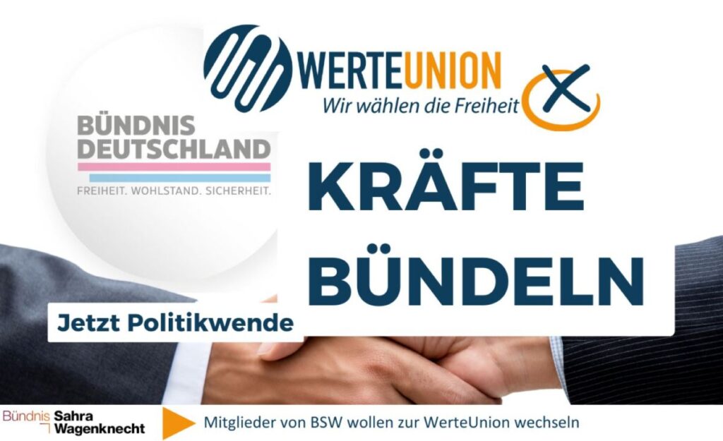 48 Stunden nach dem Wahlkampfauftakt in Chemnitz - WerteUnion bündelt politische Kräfte (© werteunion-sachsen 2024)