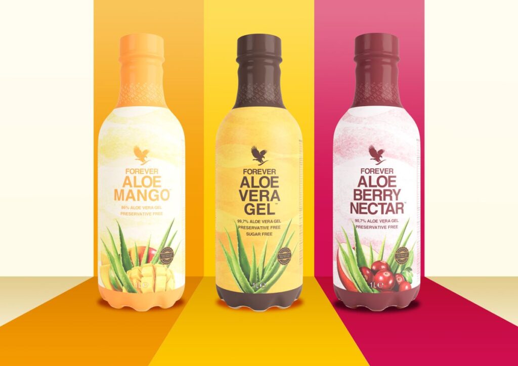 Aloe-Vera-Getränke von Forever Living Products ab sofort in PET Flaschen (© Forever Living Products)