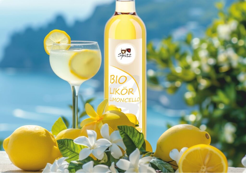 Bio Limoncello von Bio Manufaktur Spitz (© Honorarfreie Verwendung für den publizistischen