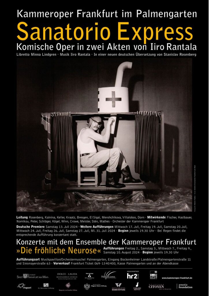 Sanatorio Express- Musik von Iiro Rantala©Kammeroper Frankfurt