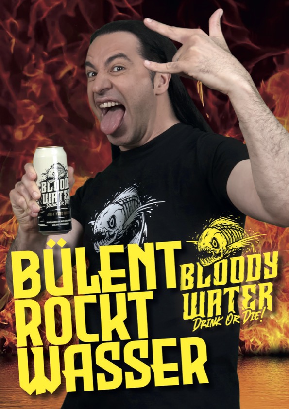 Bülent Rockt Wasser (Die Bildrechte liegen bei dem Verfasser der Mitteilung.)