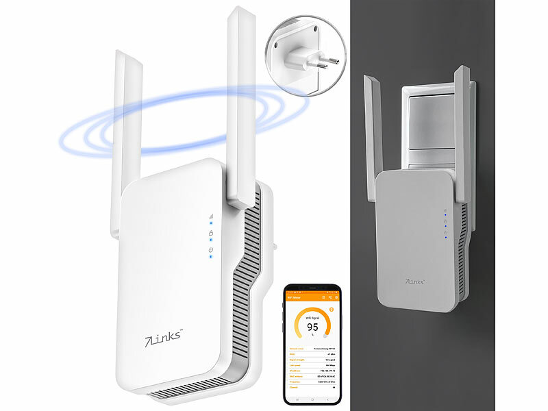 7links WiFi-6-Dualband-Repeater WLR-3000.ax (Die Bildrechte liegen bei dem Verfasser der Mitteilung.)