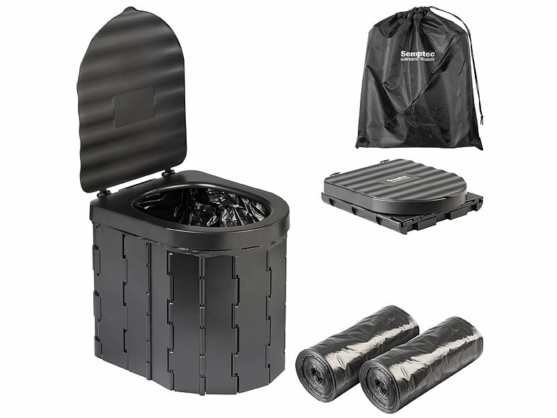 Semptec Urban Survival Technology Faltbare Campingtoilette CT-100 (Die Bildrechte liegen bei dem Verfasser der Mitteilung.)