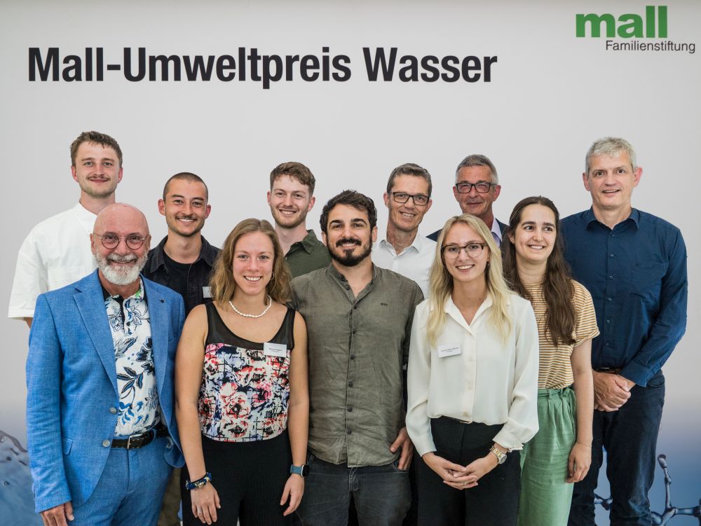 Nach 2023 wurde der Mall-Umweltpreis Wasser in diesem Jahr zum zweiten Jahr vergeben. (Die Bildrechte liegen bei dem Verfasser der Mitteilung.)