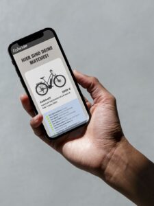 Favoride E-Bike Finder App (Die Bildrechte liegen bei dem Verfasser der Mitteilung.)