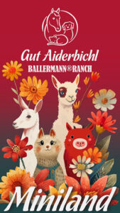 Logo vom neuen Gut Aiderbichl Miniland in Niedersachsen (Die Bildrechte liegen bei dem Verfasser der Mitteilung.)
