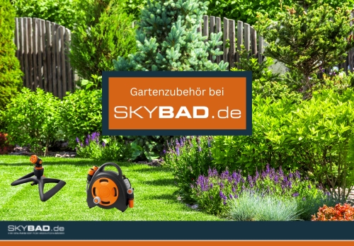 Gartenzubehör bei Skybad (Die Bildrechte liegen bei dem Verfasser der Mitteilung.)